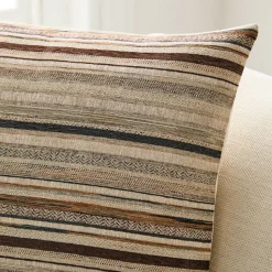 Space-Dyed Stripe Pillow Cover
