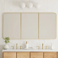 Sphere & Stem 3-Light Sconce (24")