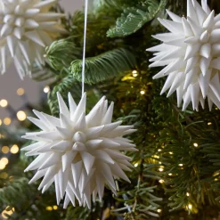 Spiky Paper Ornaments (Set of 3)