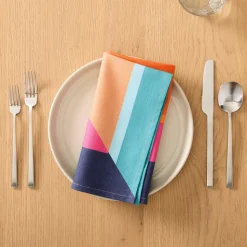 Split Color Cotton Napkin Sets