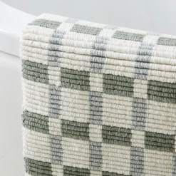 Square Ribbed Bath Mat
