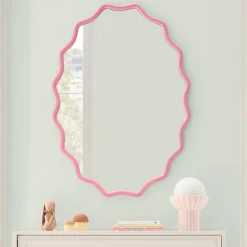 Squiggle Oval Wall Mirror (36")