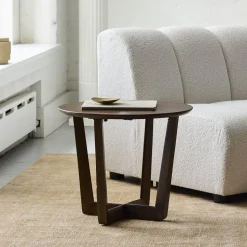 Stowe Solid Wood Side Table (22")