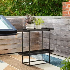Streamline Metal Indoor/Outdoor Rectangle Plant Stand