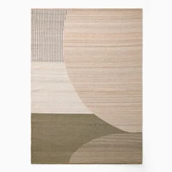 Striped Arch Outdoor Performance Rug