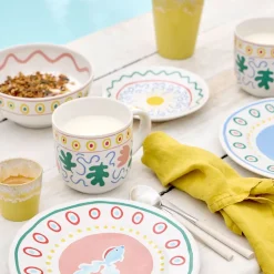 Summer Bliss Tulip Mugs (Set of 4)