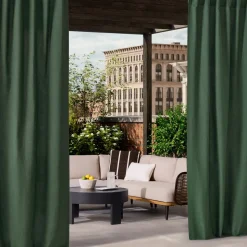 Sunbrella® Grommet Cast Performance Curtain