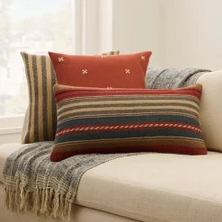Sunwashed Stripe Pillow & Throw Set