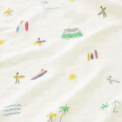 Surf Shack Organic Cotton Swaddle Set