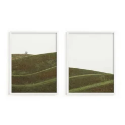 "Swoop" Framed Art by Minted for West Elm