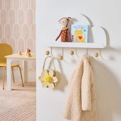 Sydney Cloud Shelf w/ Hooks (24")