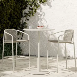 Sydney Outdoor Bar Table & Oceana Bar Stools Set