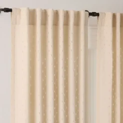 Tactile Lines Sheer Curtain