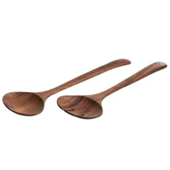 Takara Teak Wood Salad Servers (Set of 2)