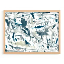 Take The Leap Framed Wall Art by Minted for West Elm