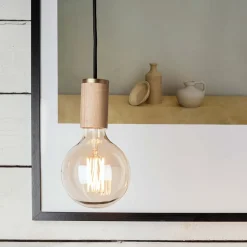 Tala Pendant w/Gaia Bulb