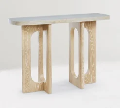 Taliferro Travertine Console Table (48")