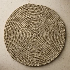 TALLO de OLIVO Fique Spiral Placemat