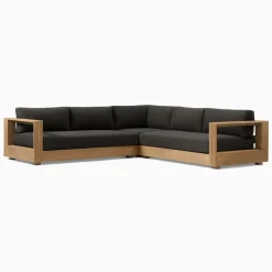 Telluride Outdoor 3-Piece L-Shaped Sectional Replacement Cushions