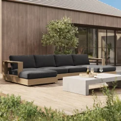 Telluride Outdoor 4-Piece U-Shaped Sectional (151")