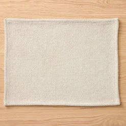 Textured Canvas Cotton Placemat Sets
