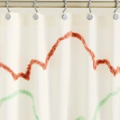 Textured Clouds Shower Curtain