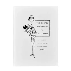 The Gospel According to Coco Chanel Leather-Bound Book