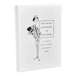 The Gospel According to Coco Chanel Leather-Bound Book