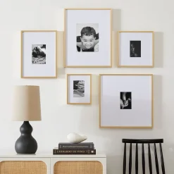 The Small-Space Organic Gallery Frames Set (Set of 5)