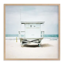 8th Street Tower 2 Framed Wall Art by Minted for West Elm