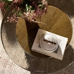 Tidelane Cast Glass Coffee Table (30")