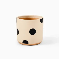 Ultralight Dreams Isla Hand-Painted Polka Dot Planter