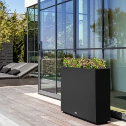 Veradek Block Series Indoor/Outdoor Plastic Span Planters