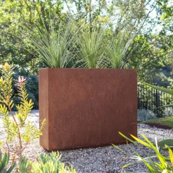 Veradek Corten Steel Indoor/Outdoor Tall Planters
