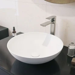 VIGO Lotus Modern Round Vessel Sink