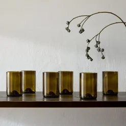 Vintage Drinking Glass (Set of 6)