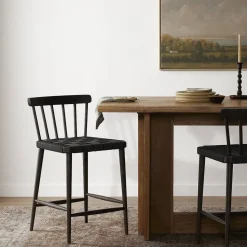 Vondra Woven Counter Stool