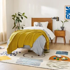 Watercolor Exploration Low Maintenance Rug
