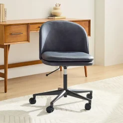 Wayne Leather Swivel Office Chair