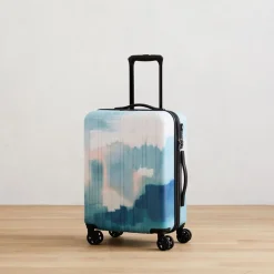 West Elm Carry On Luggage - Watercolor