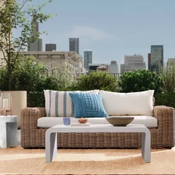 Westport Wicker Outdoor Sofa (84")