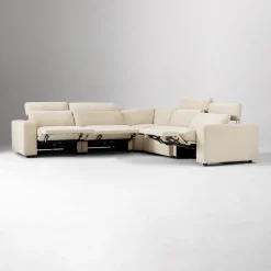 Whitmore Motion Reclining 5-Piece L-Shaped Sectional (130")