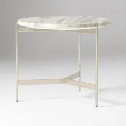 Wiley Marble Side Table (20")