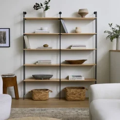 Willow Modular 5-Shelf Wall Unit