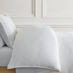 Windowpane Gauze Duvet Cover & Shams