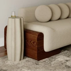 Winter Fluted Drink Table