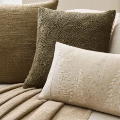 Wispy Winter Pillow Cover & Throw Set