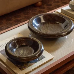 Wood Bubble Rim Bowls