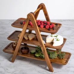 Wooden 3-Tier Server