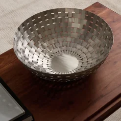 Woven Metal Bowl